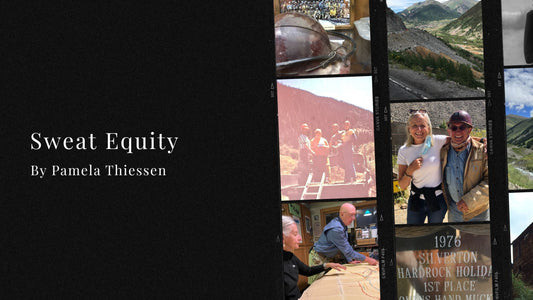 Color images from the 1970s thru now of Pamela Thiessen and mining colleagues in Silverton, Colorado — documenting a rare story of a woman working underground