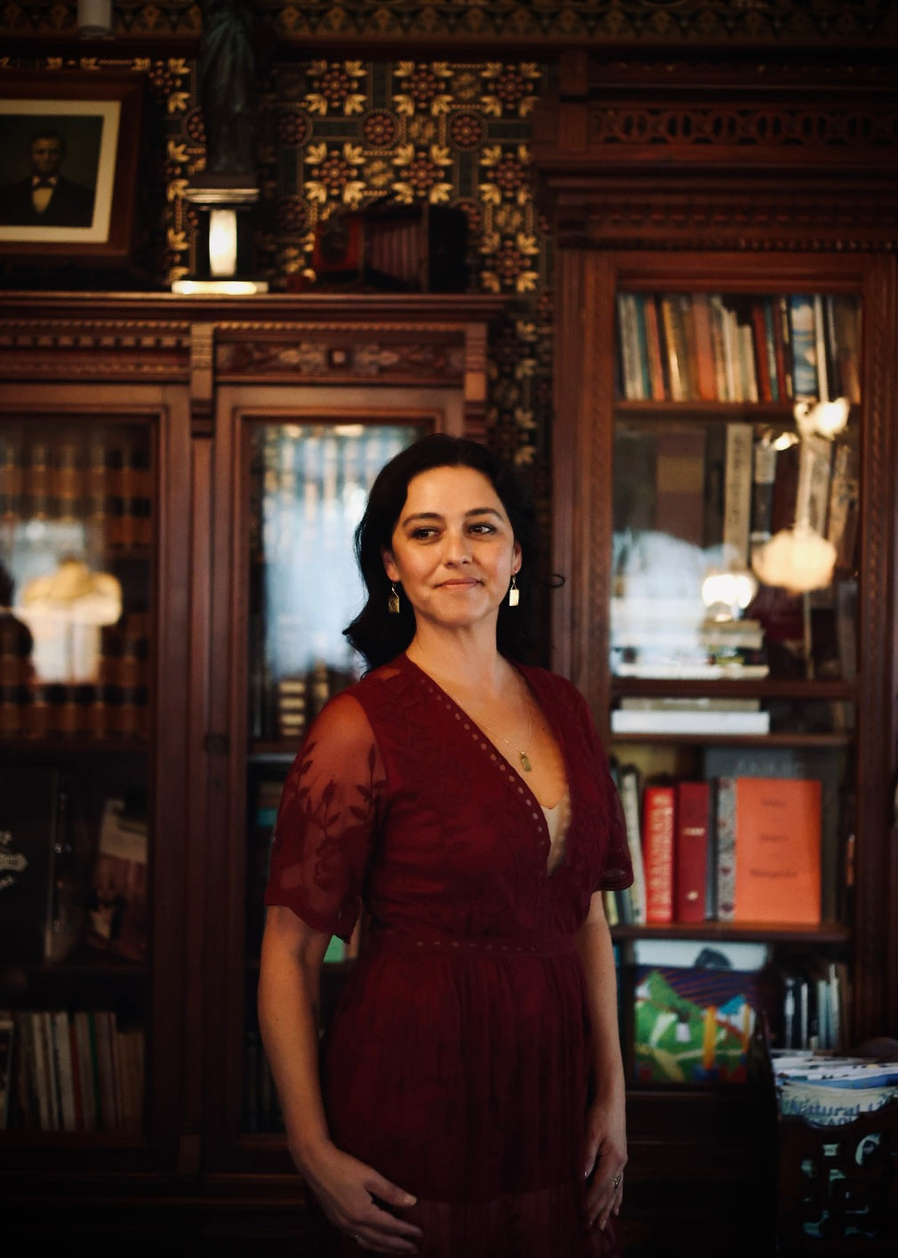 Newport Echo Portrait Earrings