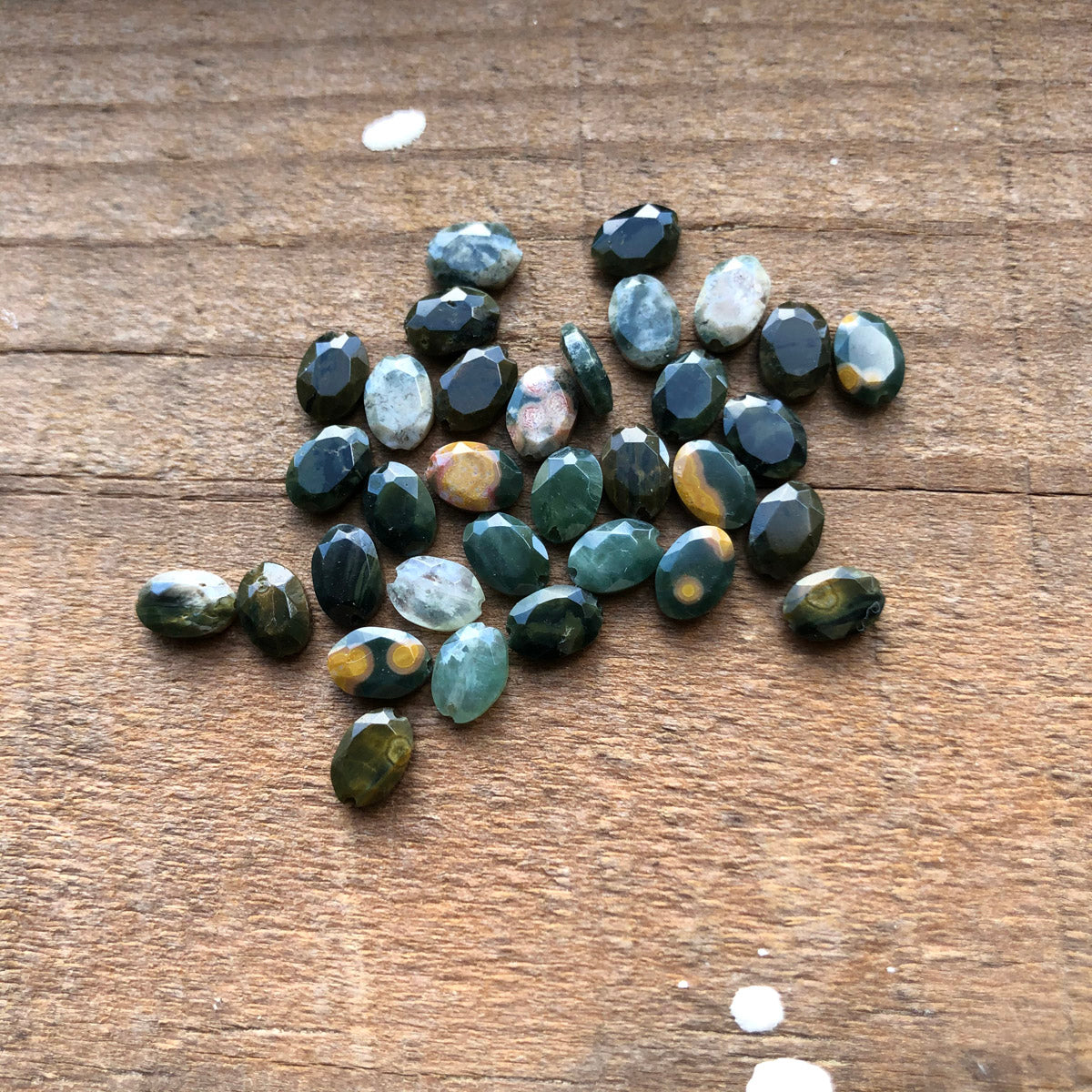 Ocean Jasper Gemstone Beads | Narrow-Gauge Designs